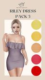 DRAMA QUEEN Riley Dress - Pack 3 (ADD)
