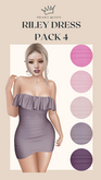 DRAMA QUEEN Riley Dress - Pack 4 (ADD)