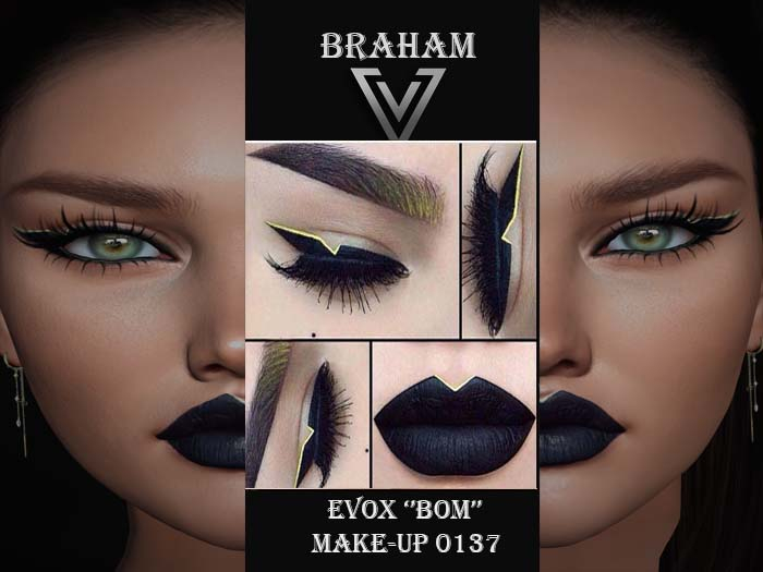 '' Braham Fasihon ''  Make Up EvoX  ''Bom'' 0137