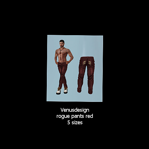 Rogue pants red