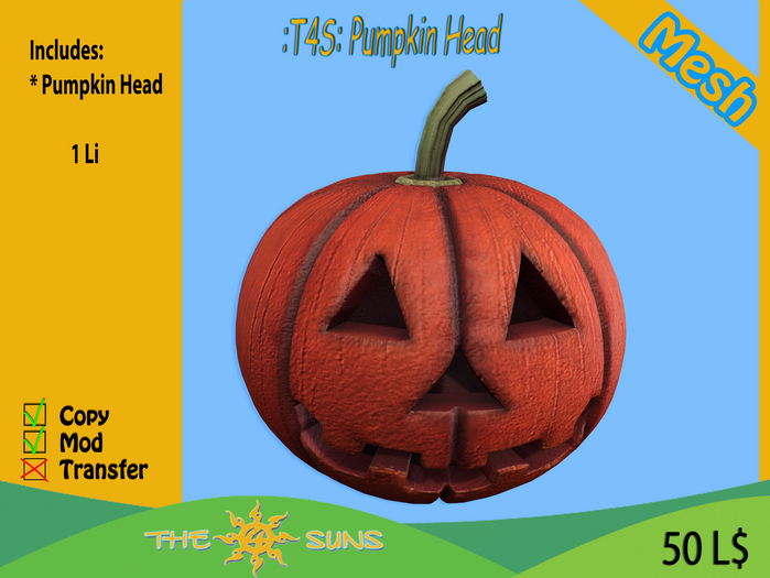 :T4S: Pumpkin Head