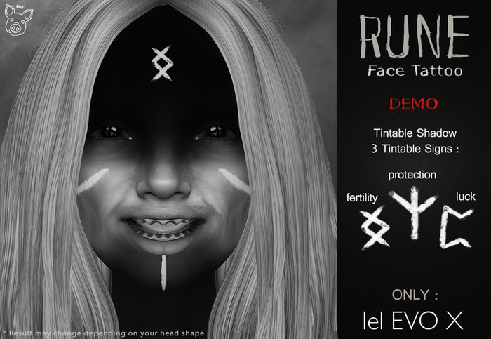 Mad' - Rune FaceTattoo [DEMO] [EVOX]