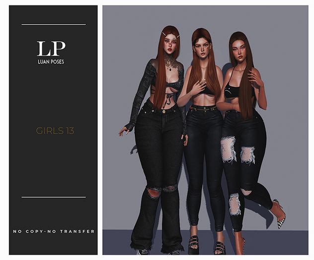 Luan Poses Girls 13