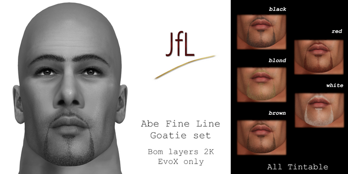JfL Abe Fine line goatie 2K