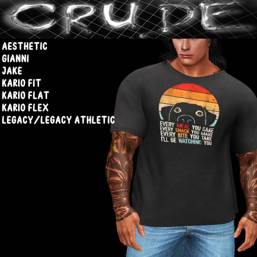 Every meal you bake, Every snack you make,... I'll be watching you Men's T-Shirt (MCT) <Wear Me>