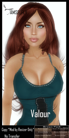 *~*Damselfly*~*Valour Brown Pack