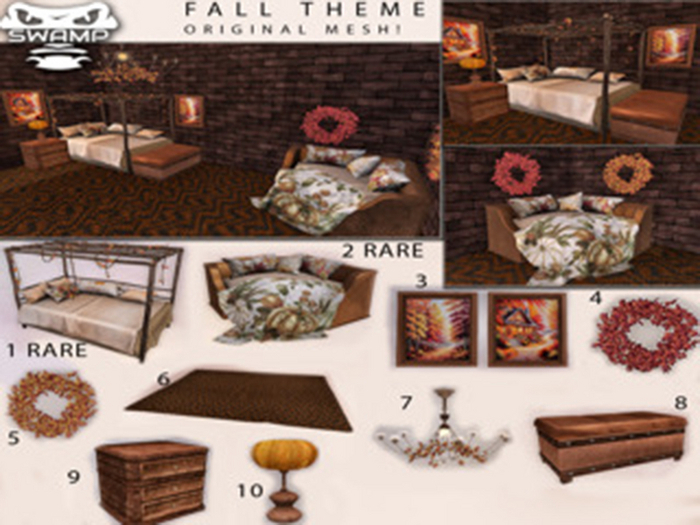 09 - {SWP} Fall Theme - Bedroom