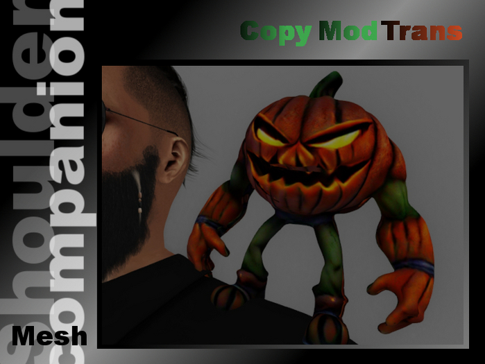 Helloween Pumpkin (shoulder companion)