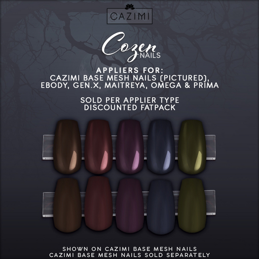 :CAZIMI: Cozen Nails - FATPACK