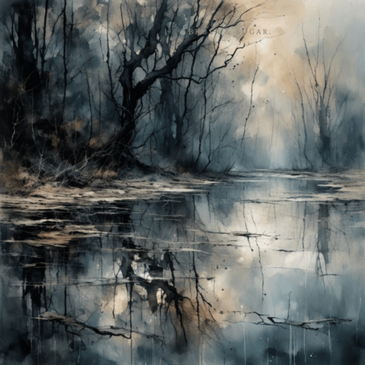 The Creek- original art