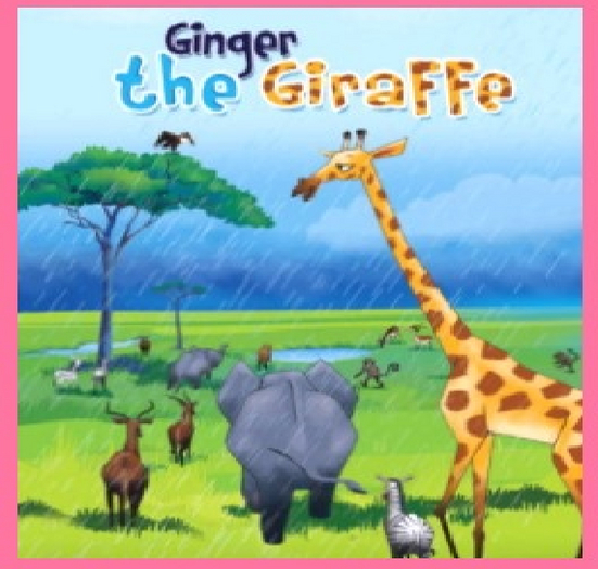 TTV GINGER THE GIRAFFE BOOK