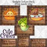 TGG-DFS Cute Crates Seed Baskets Txt (Add)