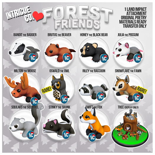 Intrigue Co. - Plushie Pals: Riley the Raccoon