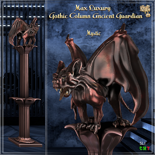 Max Luxury - Gothic Column Ancient Guardian - Mystic