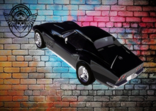 1968 Stingray Corvette Black - CAR