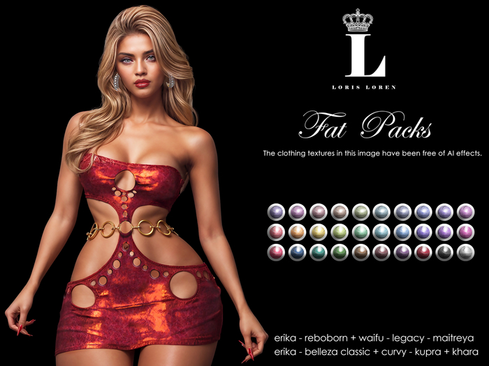 Loris Loren / APPAREL-3 FAT PACKS