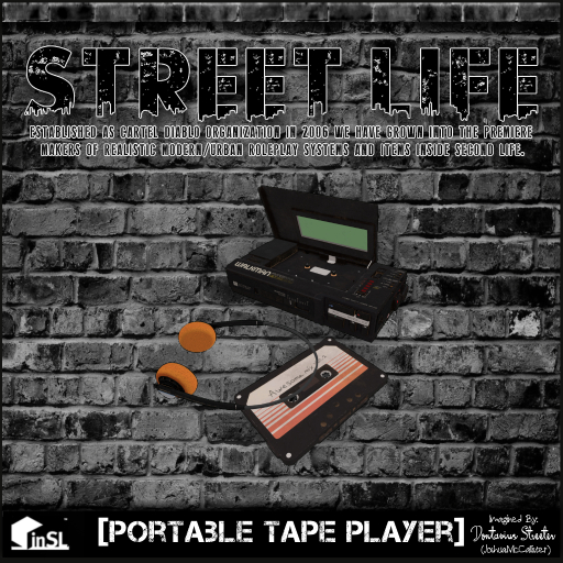 Street Life: Portable Tape Player