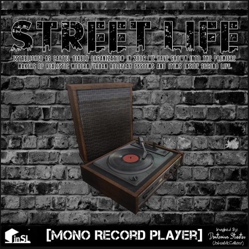 Street Life: Mono Record Player