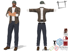 WC1396 Men's Rugged Outdoor Full Wear