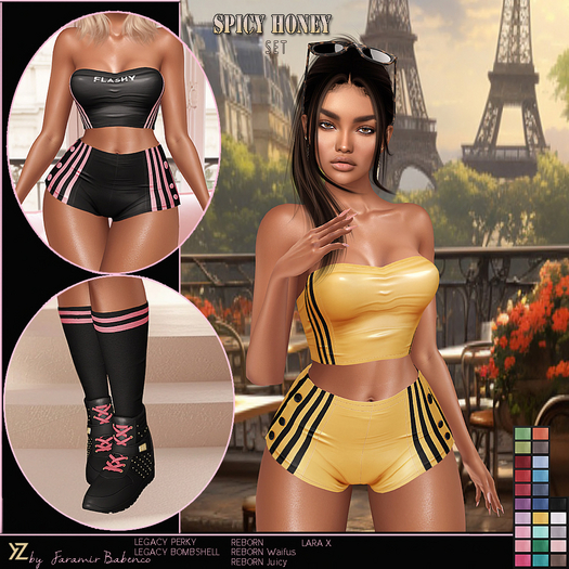 .:-->> YELIZ <<--:.  *SPICY HONEY Set* - HUD -