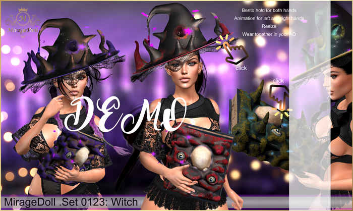 DEMO MirageDoll .Set 0123: Witch