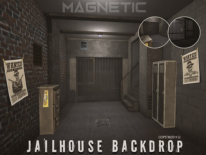 Magnetic - Jailhouse Backdrop