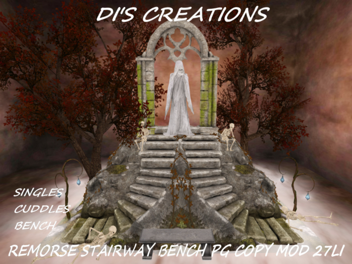 REMORSE STAIRWAY BENCH PG