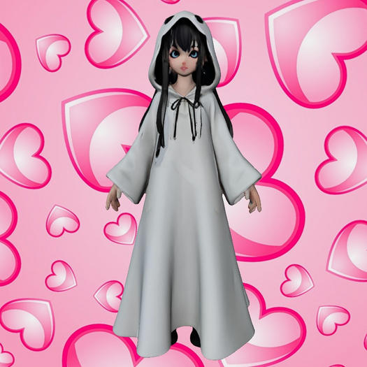 Ghost Girl Figure / Statue