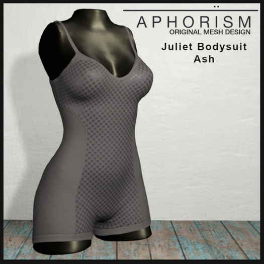!APHORISM! - Juliet Bodysuit - Ash