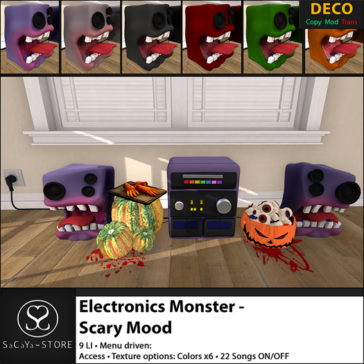 SaCaYa - Electronics Monster - Scary Mood