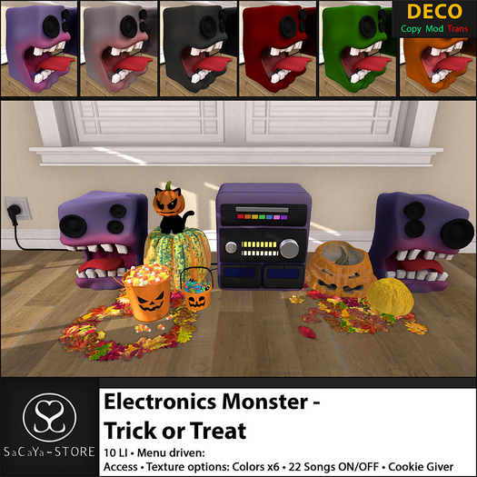 SaCaYa - Electronics Monster - Trick or Treat