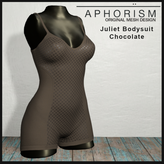 !APHORISM! - Juliet Bodysuit - Chocolate