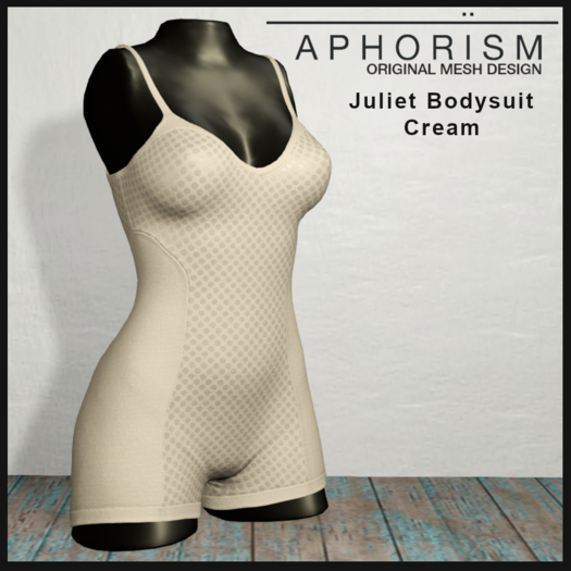 !APHORISM! - Juliet Bodysuit - Cream