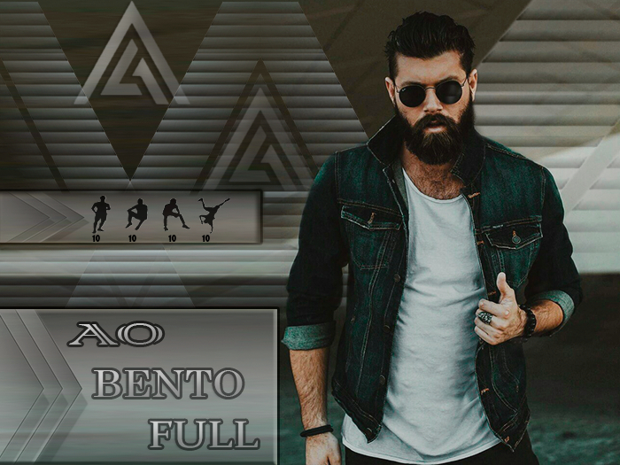 Second Life Marketplace - [A] - Damon Realistic male - Bento HUD AO ...