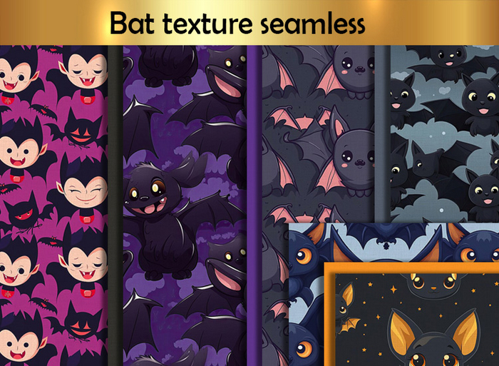 Bat texture seamless