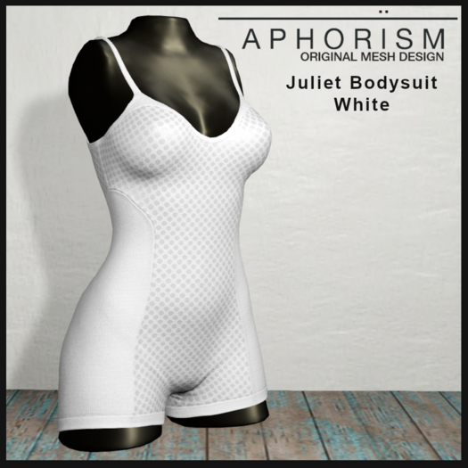 !APHORISM! - Juliet Bodysuit - White