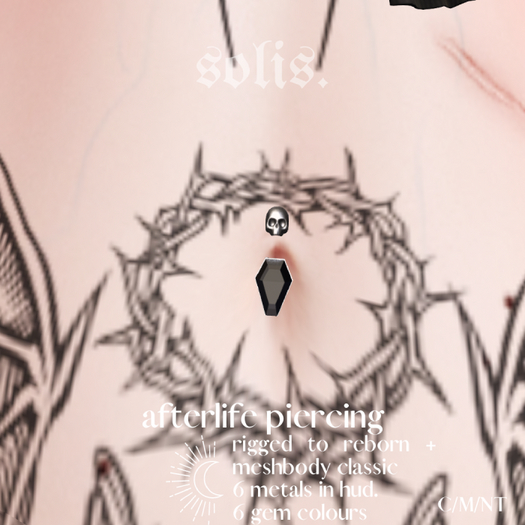 solis. afterlife piercing