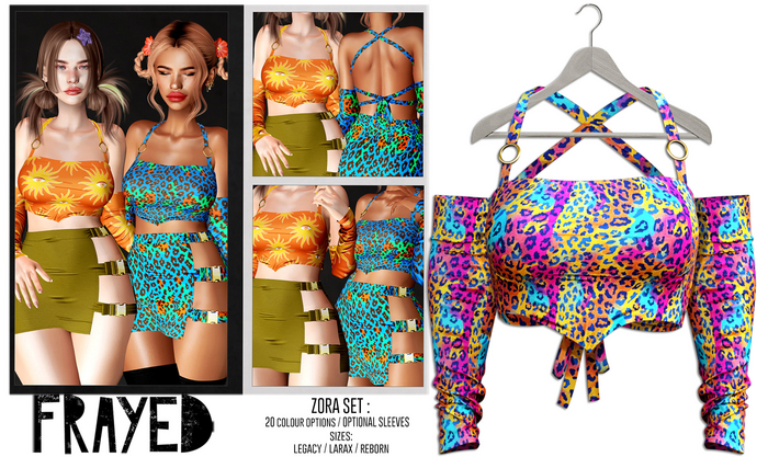 Frayed - Zora Top - Frank