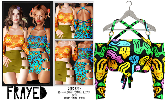 Frayed - Zora Top - Smiler