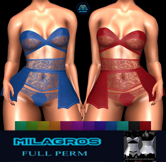 ::MILAGROS::[SHINE FULL PERM] DRESS DIANA TEXTURE
