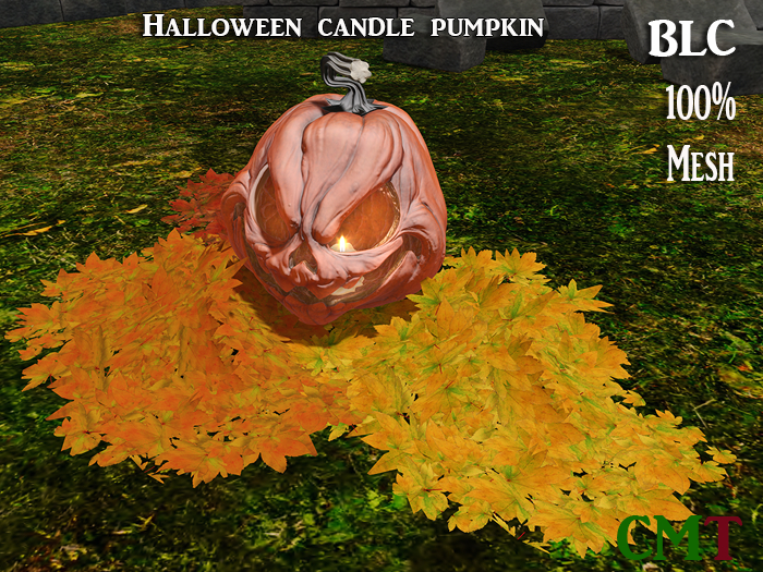 BLC Hallooween Candle Pumpkin