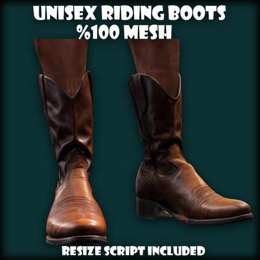 MADEINUK_Unisex Cowboy Boots