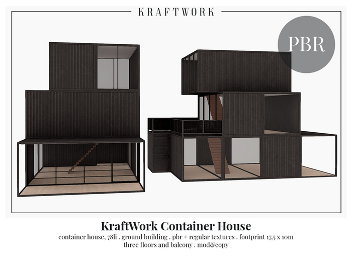 KraftWork Container House (Add Me)