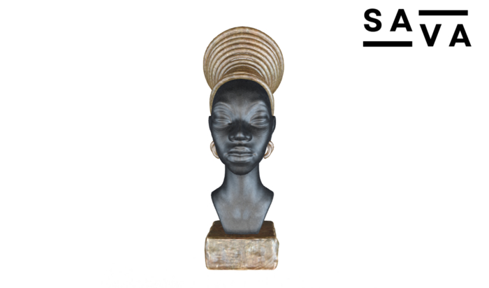 Afro Woman Statue