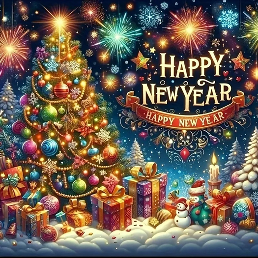HAPPY NEW YEAR TEXTURE