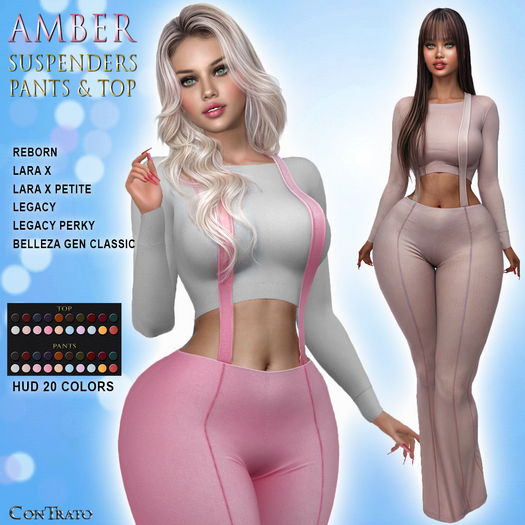[ConTrato] Amber Pants & Top