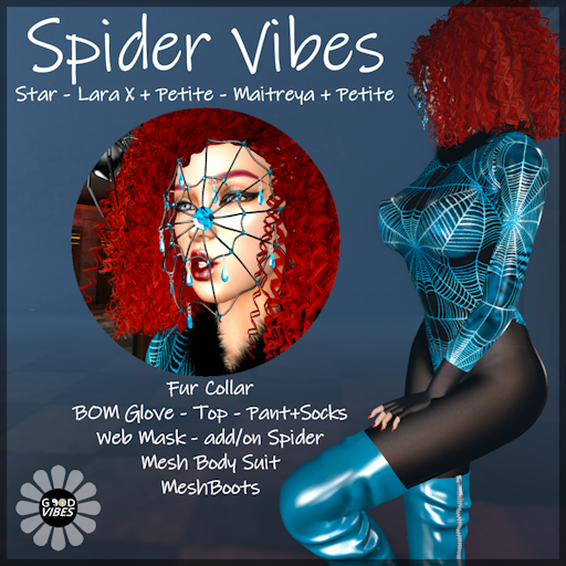 GoodVibes SpiderVibes - Sapphire