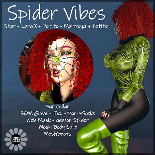 GoodVibes SpiderVibes - Green Apple