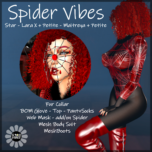 GoodVibes SpiderVibes - Red