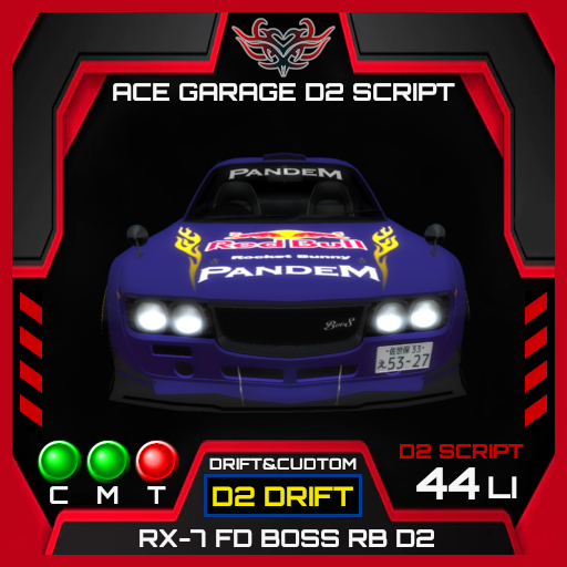 [AG.D2] RX-7 FD BOSS RB D2